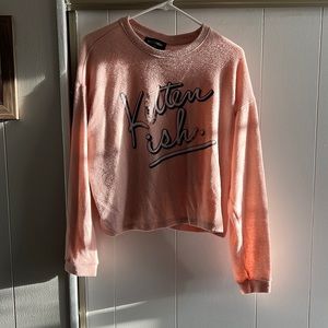 Kittenish Fleece Top